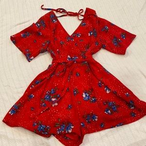 Floral romper
